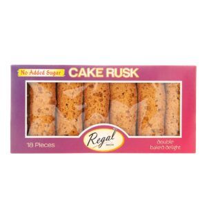 Regal Cake Rusk No Added Sugar (18 pcs)