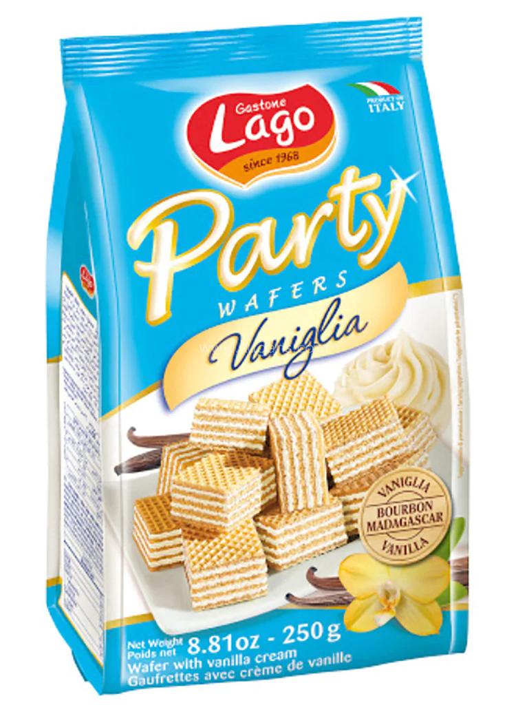 Lago Vanilla Wafers 250g