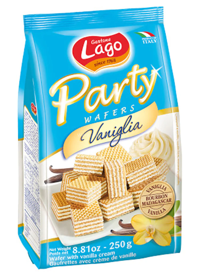 Lago Vanilla Wafers 250g