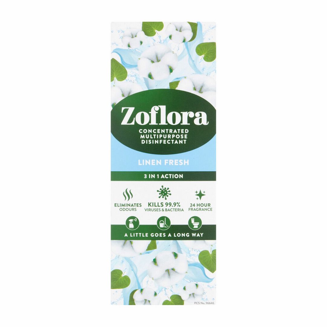 Zoflora Multipurpose Disinfectant Linen Fresh 120ml