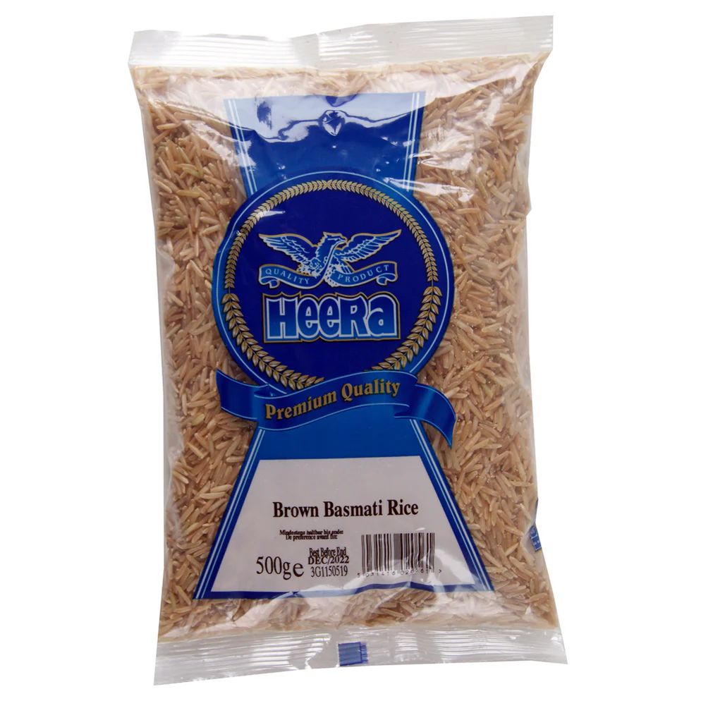Heera Brown Basmati Rice 500g – First Choice Store
