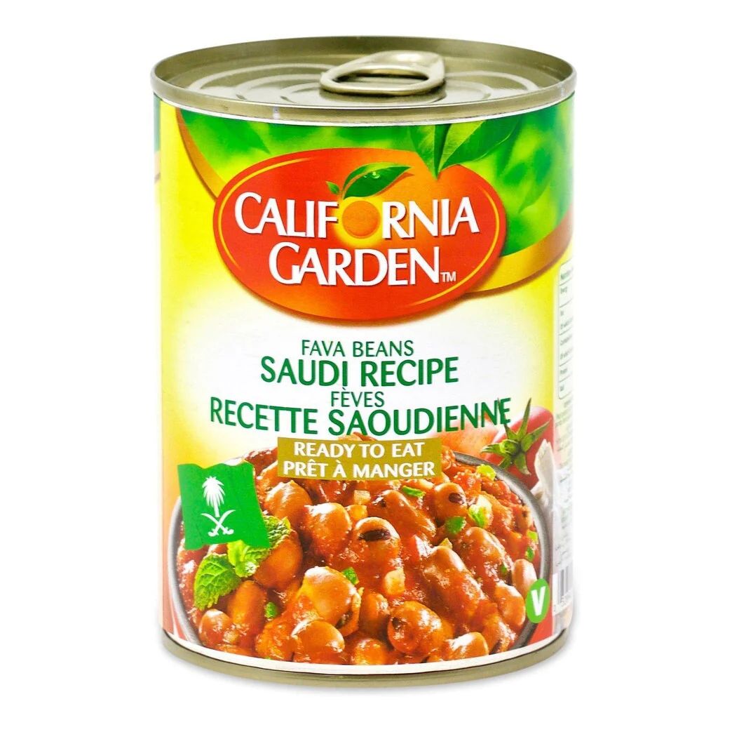 California Garden Fava Beans Saudi Recipe 400g