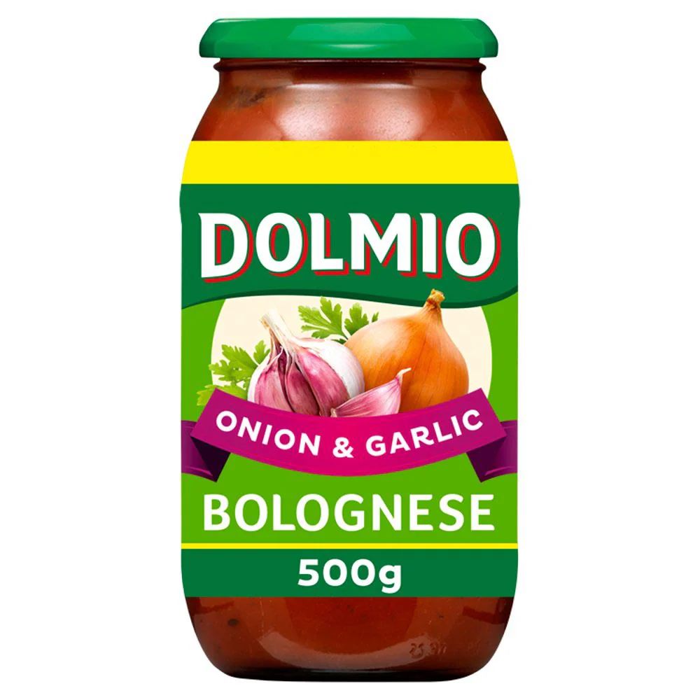 Dolmio Sauce For Bolognese Onion & Garlic 500g
