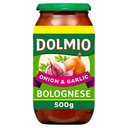 Dolmio Sauce For Bolognese Onion & Garlic 500g