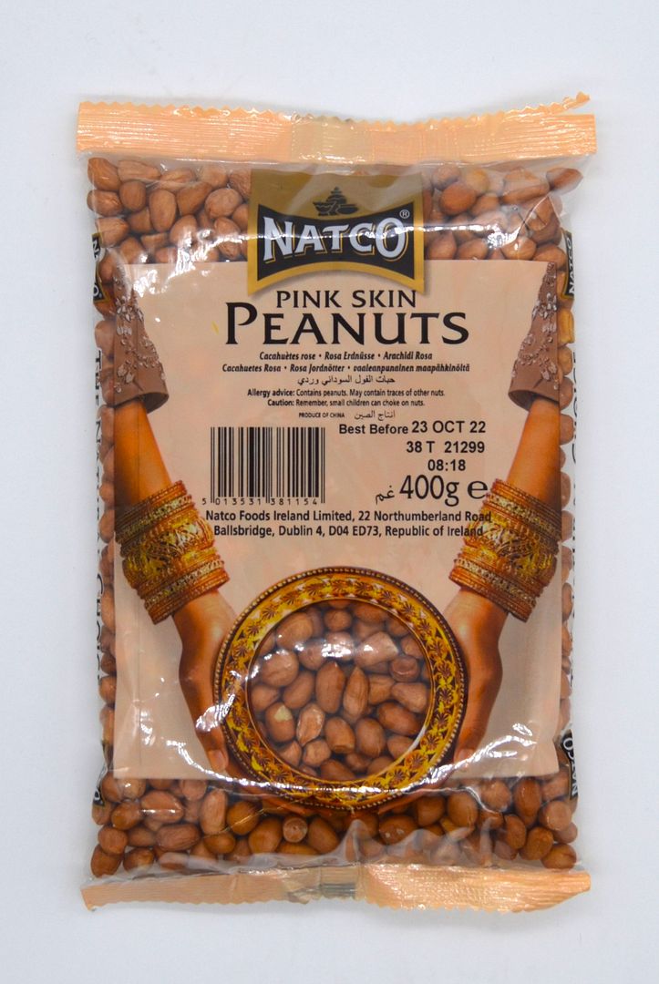 Natco Pink Skin Peanuts 400g