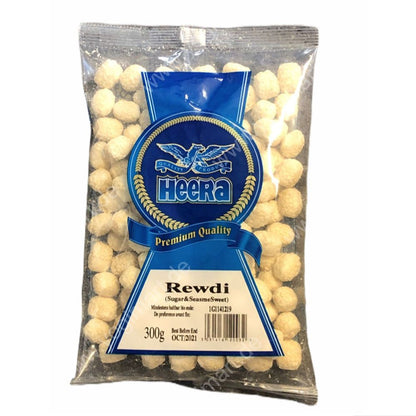Heera Gur Rewdi (Sugar & Sesame Candies) 400g