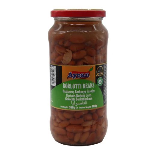 Aycan Borlotti Beans 580g