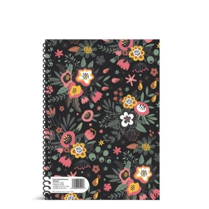 Floral Spiral Notebook 20x28cm