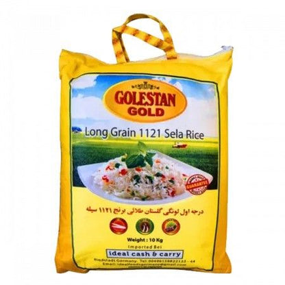 Golistan Gold Extra Long 1121 Basmati Sela Rice 10kg