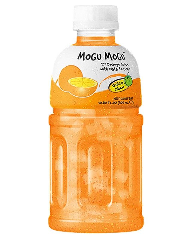 Mogu Mogu Orange Flavoured Drink 320ml