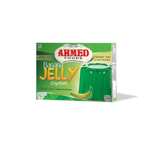 Ahmed Jelly Crystals (Banana) 70g