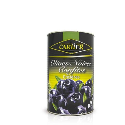 Cartier Olives Noires (Whole Black Olives) 850ml