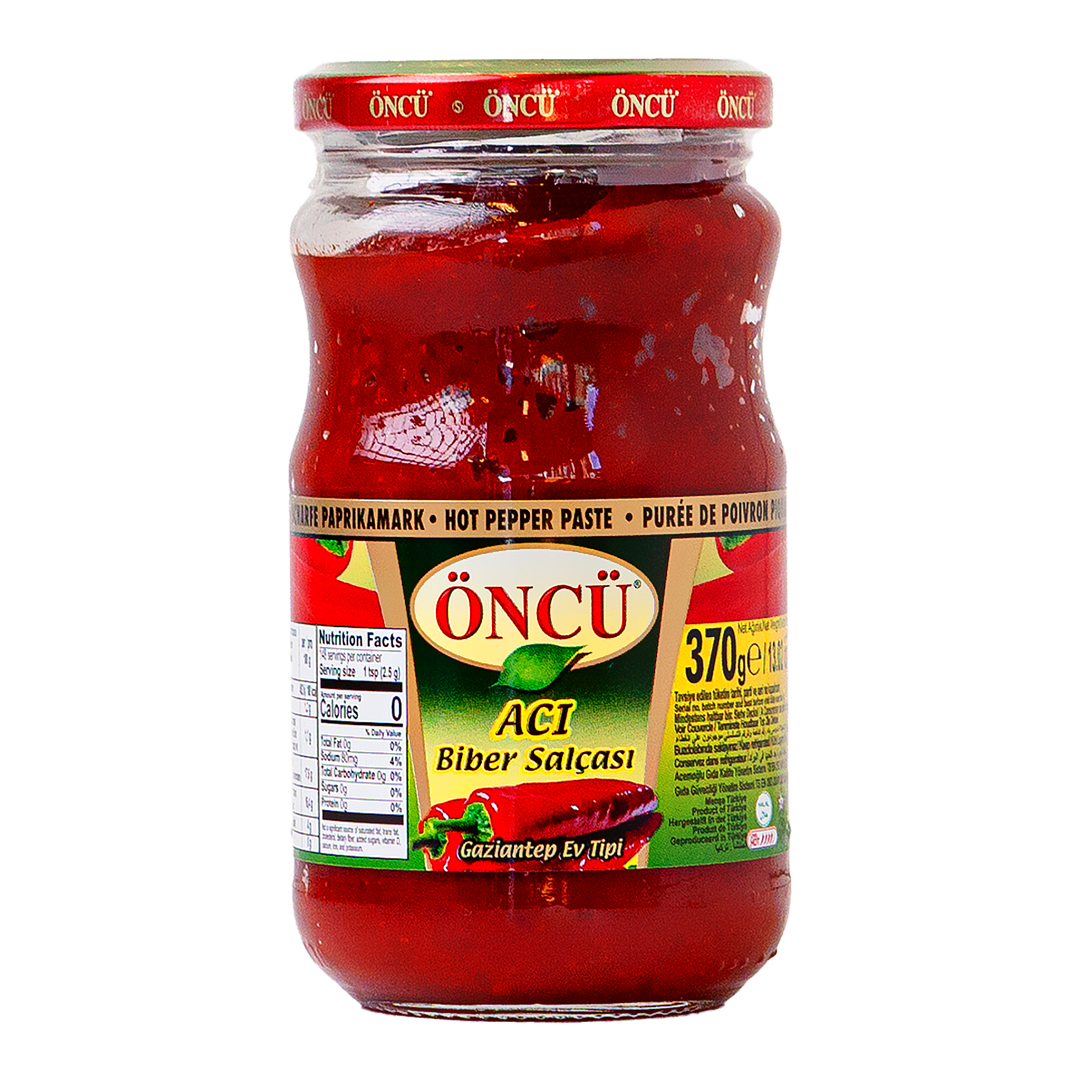 Oncu Hot Pepper Paste (Aci Biber Salcasi) 370g