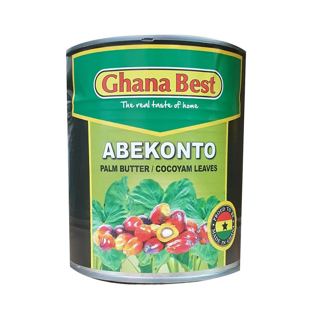 Ghana Best Abekonto Palm Butter/Cocoyam Leaves 800g