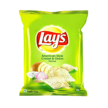 Lay's American Style Cream & Onion Flavour 50g