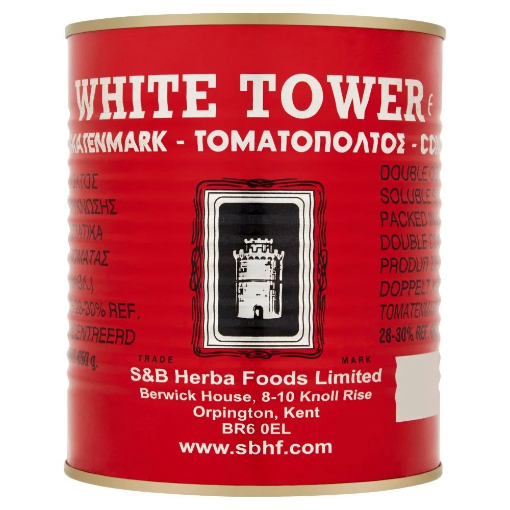 White Tower Tomato Paste 850g