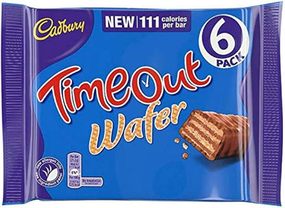 Cadbury Timeout Chocolate Bars 121g (6 pcs)