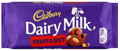 Cadbury Dairy Milk Fruit & Nut 95g