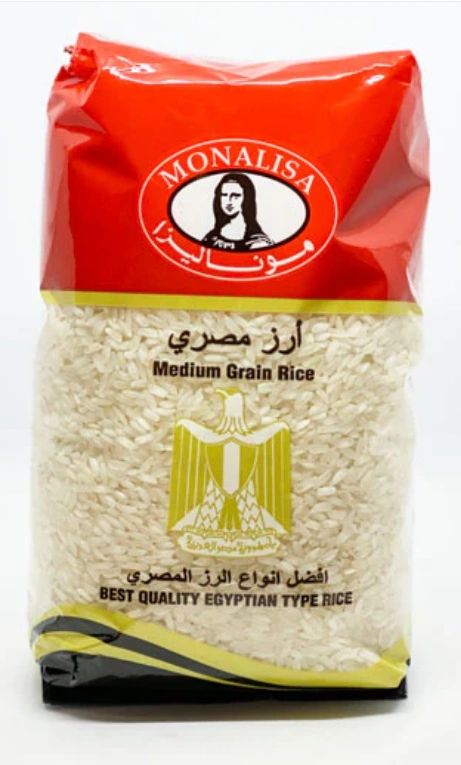 Monalisa Medium Grain Rice 1kg