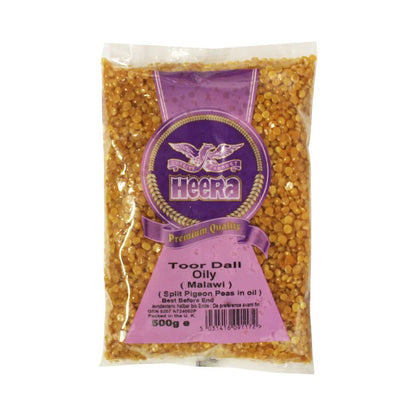 Heera Toor Dall Oily 500g