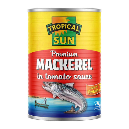 Tropical Sun Premium Mackerel (in Tomato Sauce) 400g