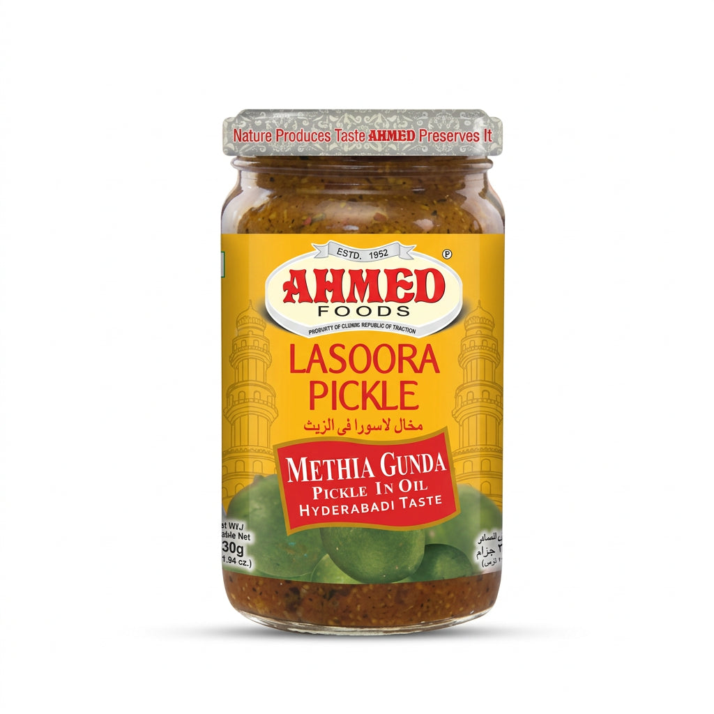 Ahmed Hyderabadi Lasoora Pickle In Oil 330g