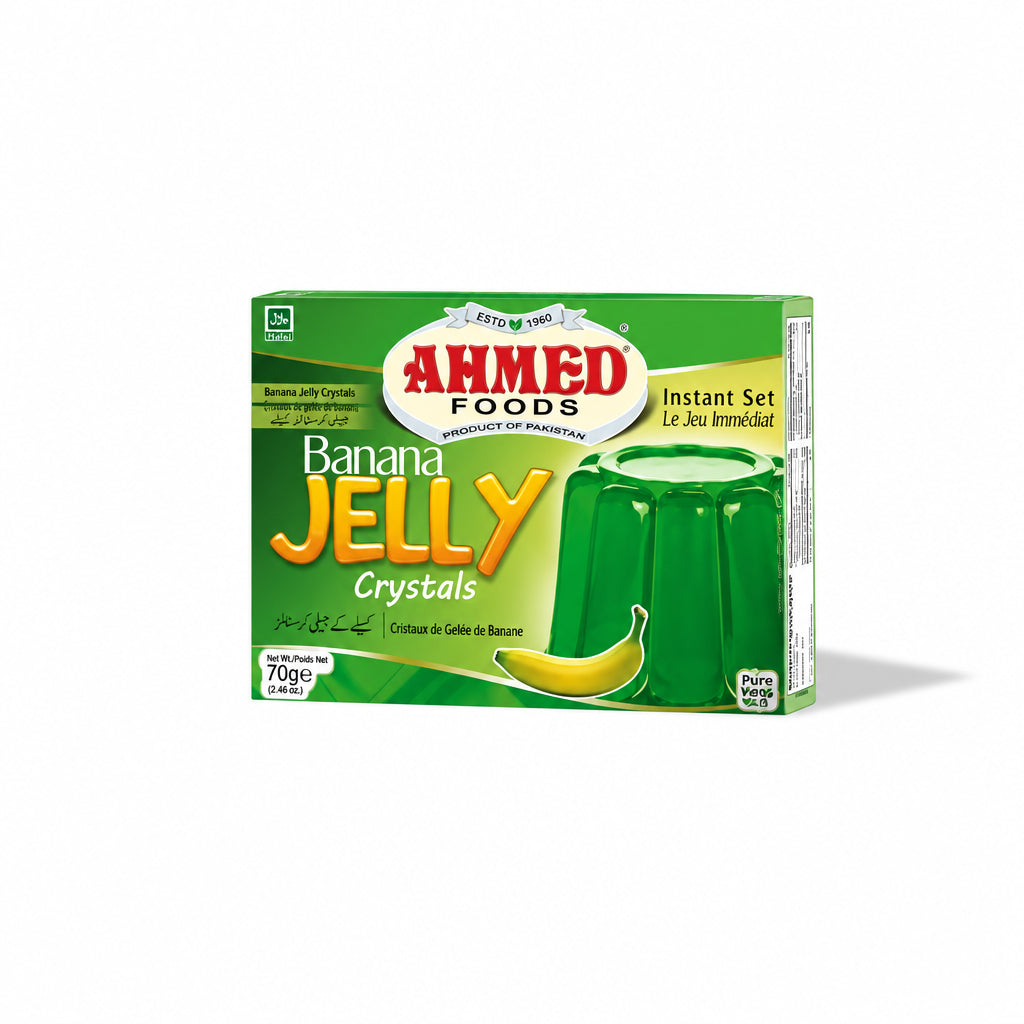 Ahmed Jelly Crystals (Banana) 70g