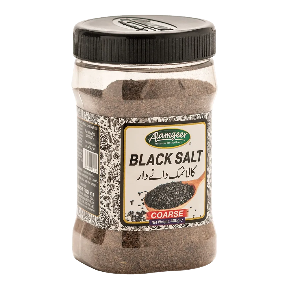 Alamgeer Black Salt (Coarse) 400g