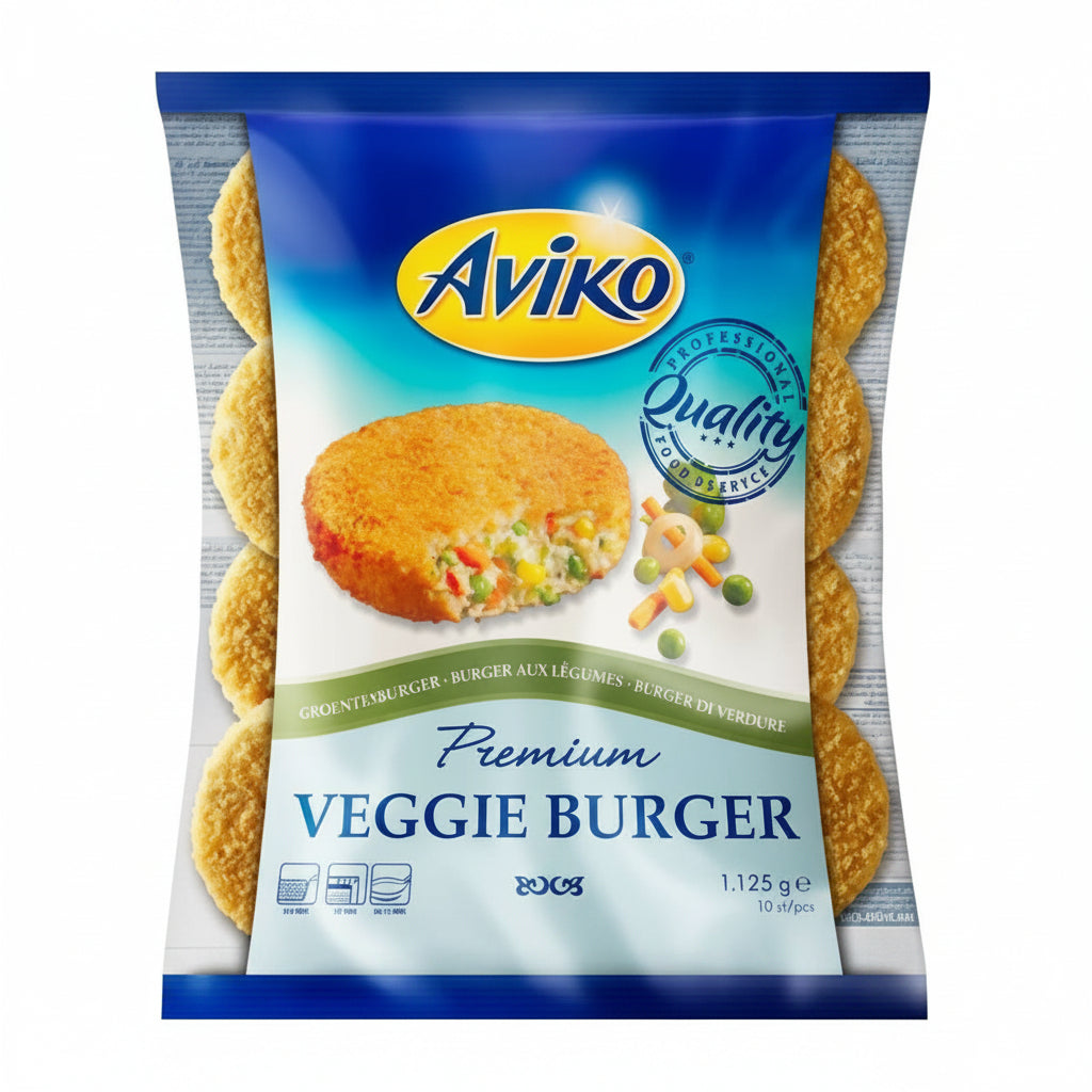 Aviko Premium Veggie Burger 1.125g