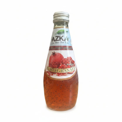 Azka Basil Seed Drink Pomegranate Flavour 290ml
