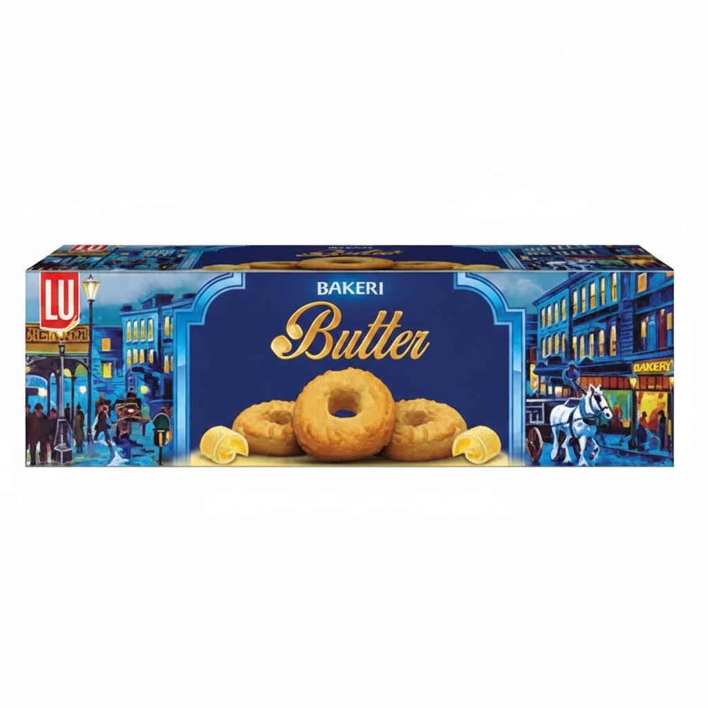 Bakeri Butter Flavoured Cookies 77g