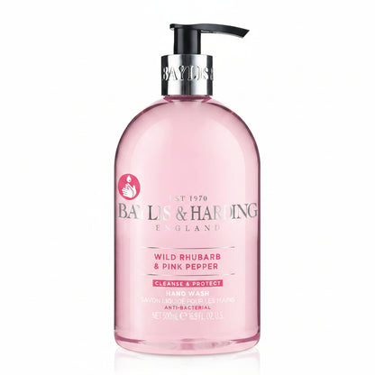 Baylis & Harding Wild Rhubarb & Pink Pepper Hand Wash 500ml