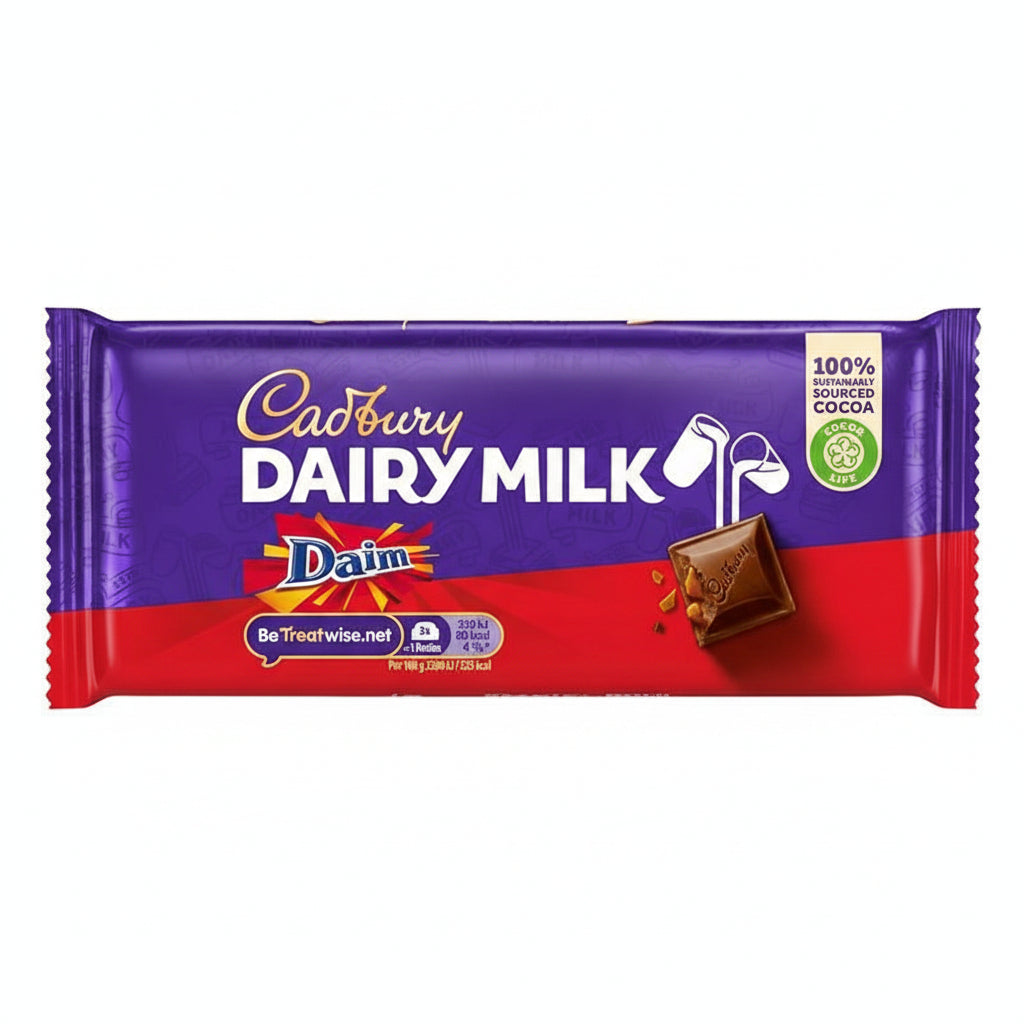 Cadbury Dairy Milk Daim 120g