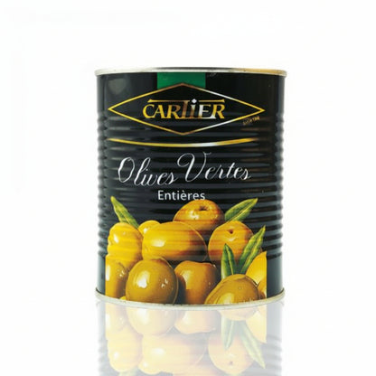 Cartier Olives Vertes (Whole Green Olives)850ml