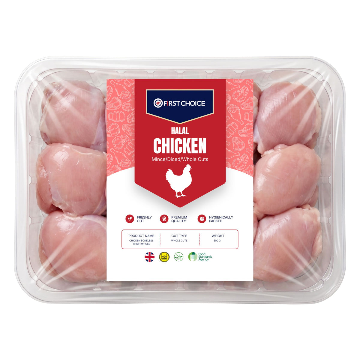 Chicken Boneless Thigh Whole