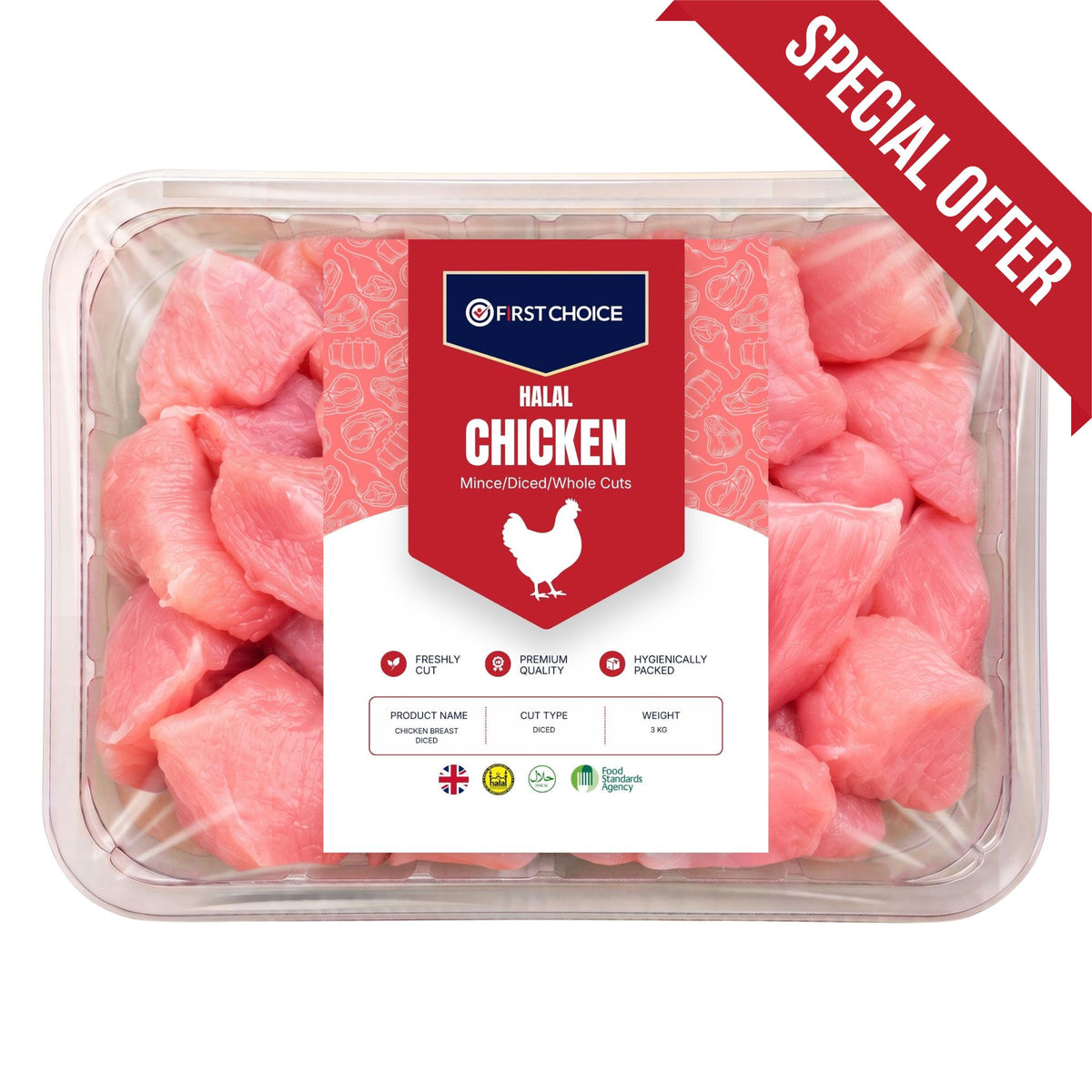 Chicken Breast Diced