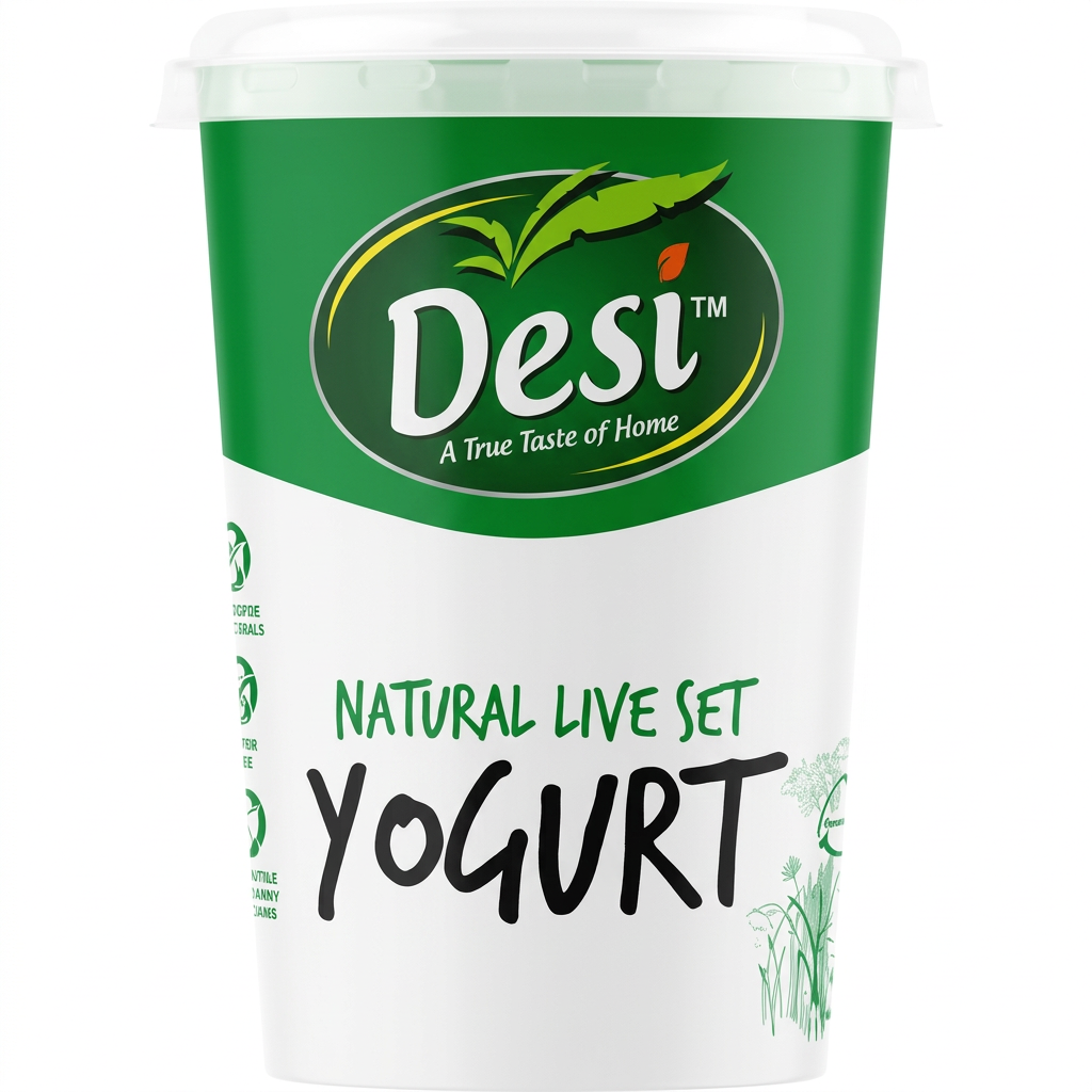 Desi Natural Live Set Yoghurt 400g