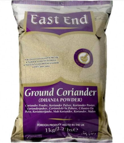 East End Ground Coriander (Dhania Powder) 1kg