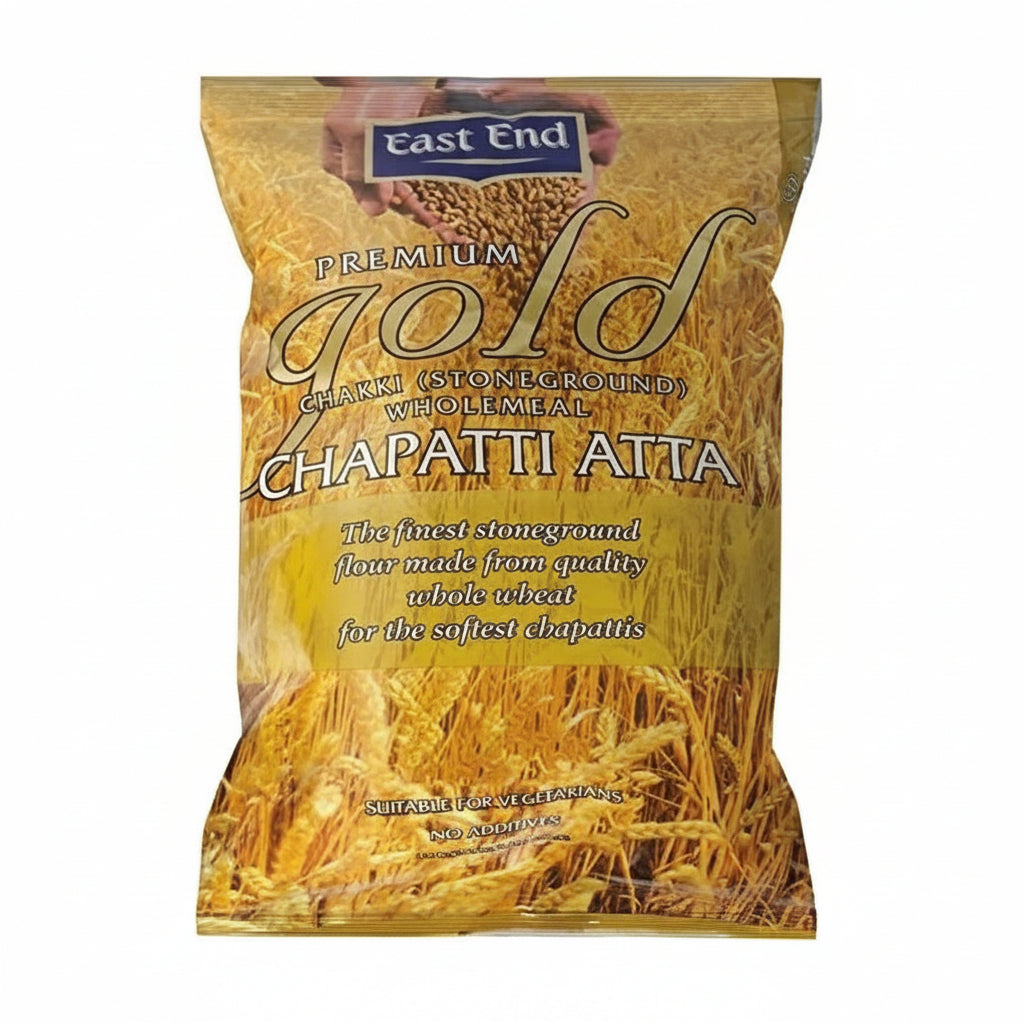 East End Premium Gold Chakki (Stone Ground) Wholemeal Chapatti Atta 20kg