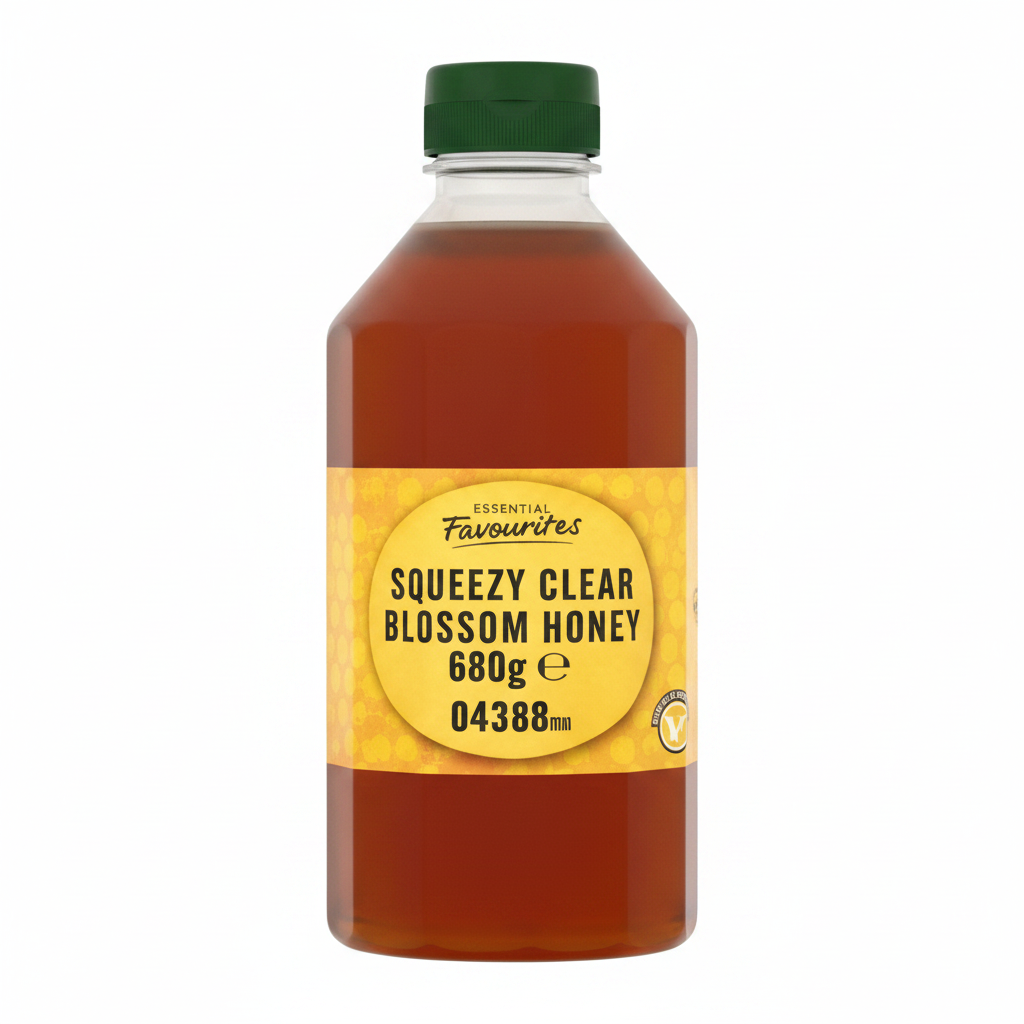 Everyday Favourites Squeezy Clear Blossom Honey 680g