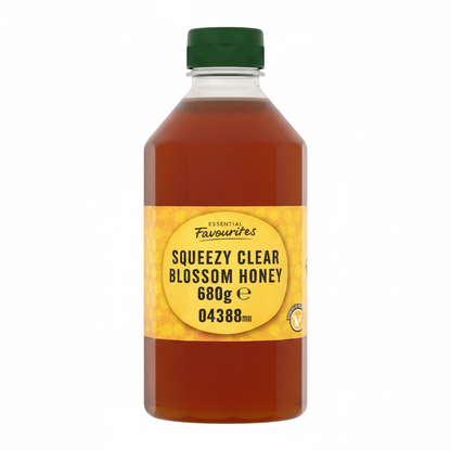 Everyday Favourites Squeezy Clear Blossom Honey 680g