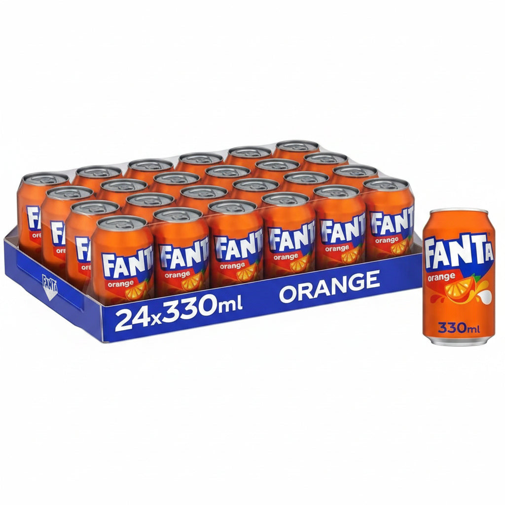 Fanta Orange Can (24×330ml)