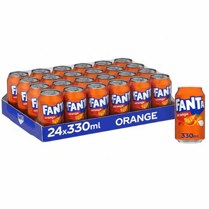 Fanta Orange Can (24×330ml)