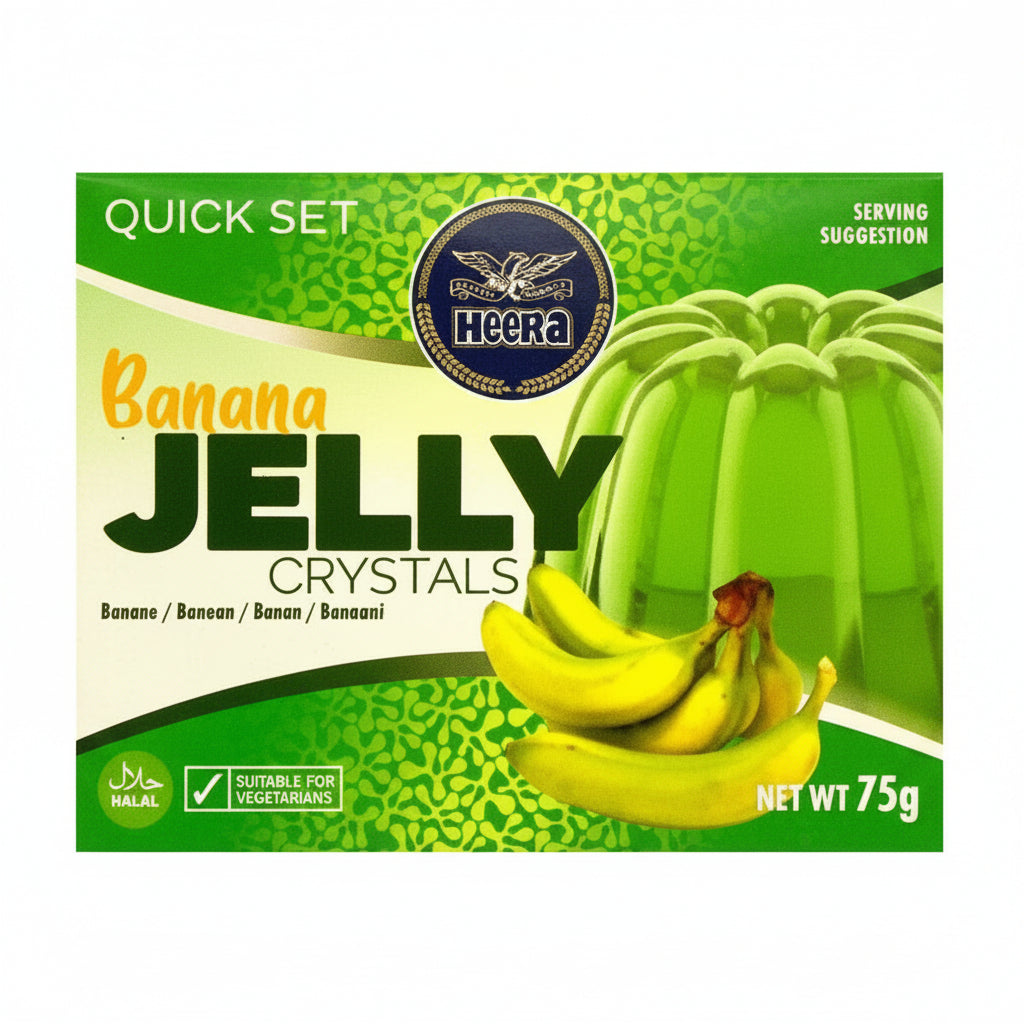 Heera Banana Jelly Crystals 75g