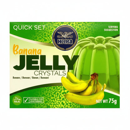 Heera Banana Jelly Crystals 75g