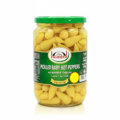 Istanbul Pickled Baby Hot Peppers 640g