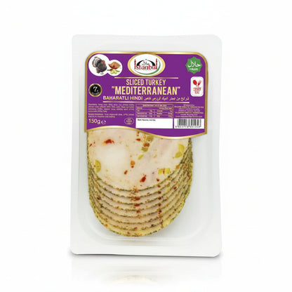 Istanbul Sliced Turkey Mediterranean 130g