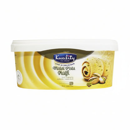 Kwality Ice Cream Malai Pista Kulfi 900ml