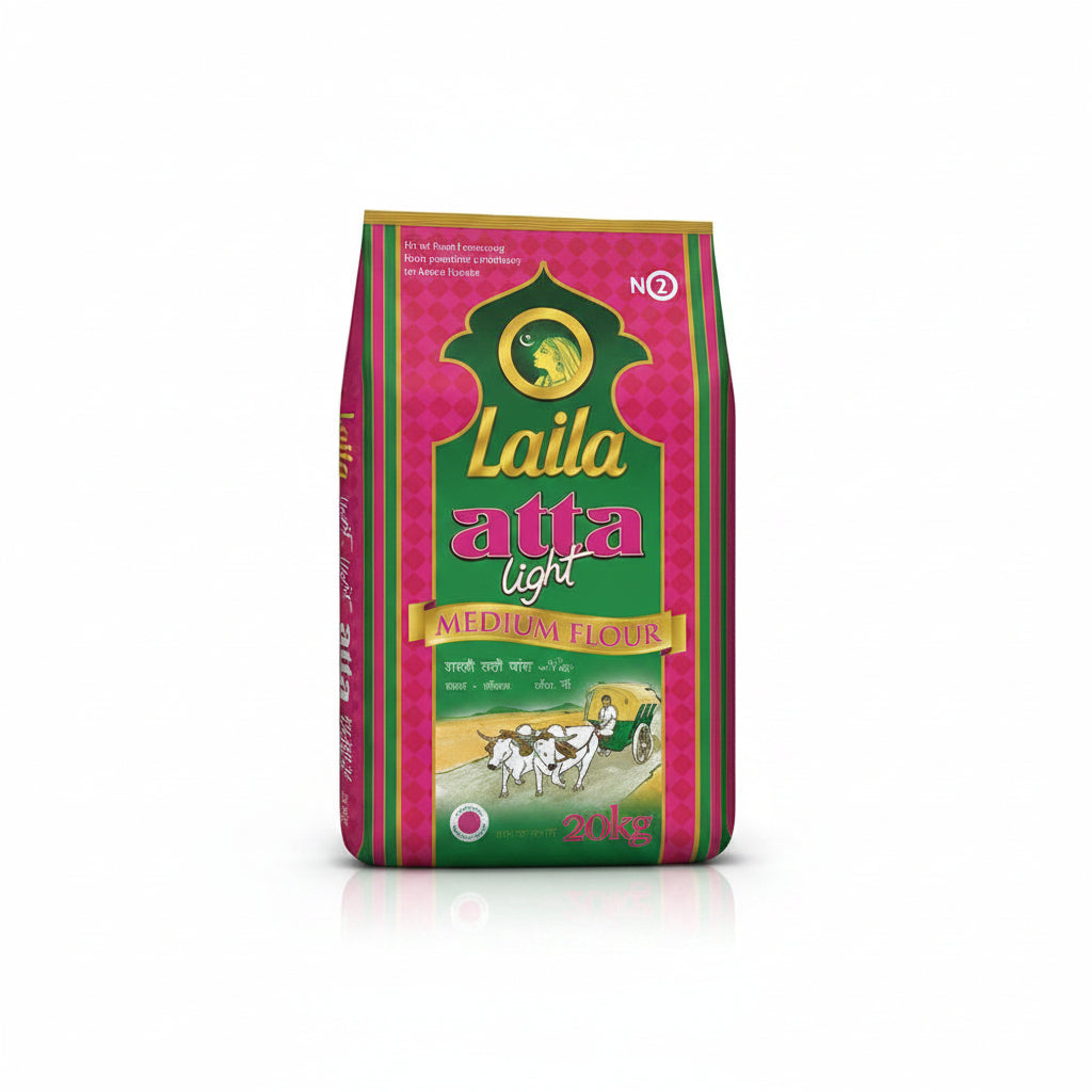 Laila Atta Light Medium Flour 20kg