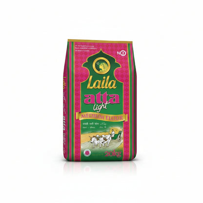 Laila Atta Light Medium Flour 20kg
